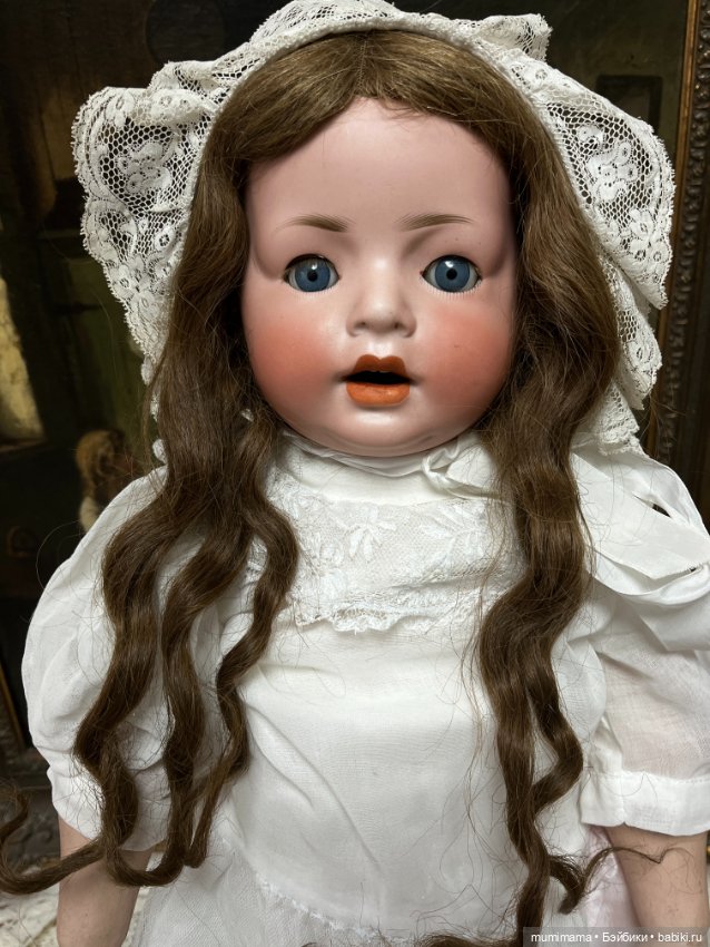 Очень редкая характерная кукла HANNA SCHÖNAU&HOFFMEISTER рост 64 см (фото 6)