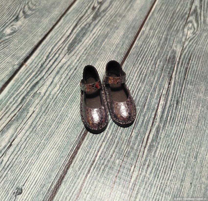 Туфли 4,3*1,6см — Обувь для кукол (фото 6)