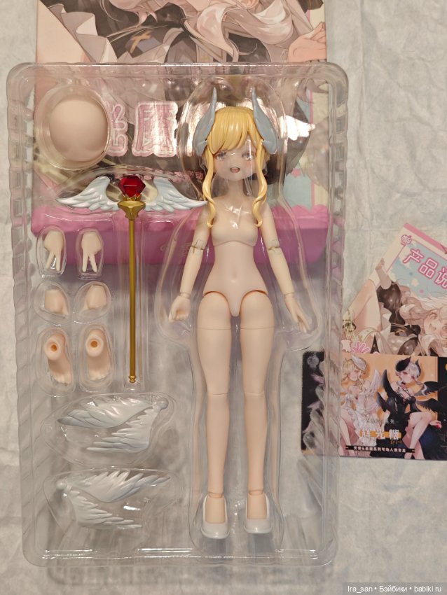 Neo Eden Toys Близнецы света и тьмы белая лимитка (фото 3)