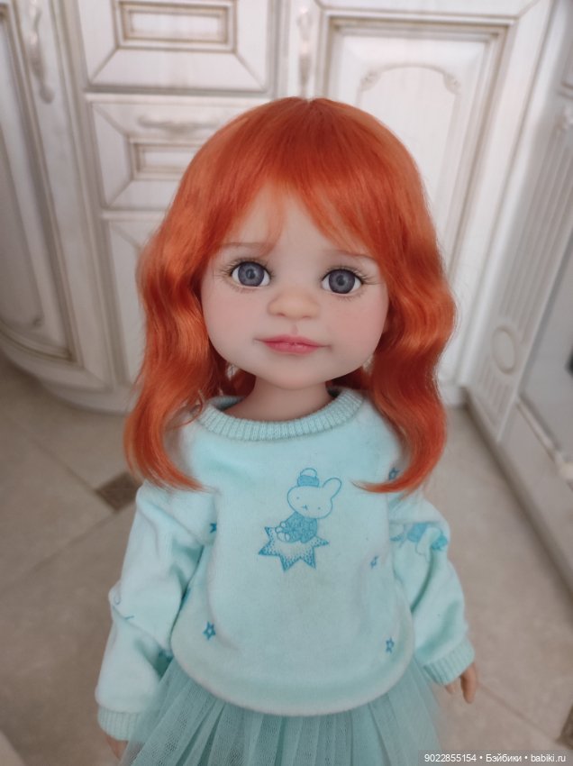 Продам очень красивый паричок из локонов козочки размер 8-9 (фото 7)