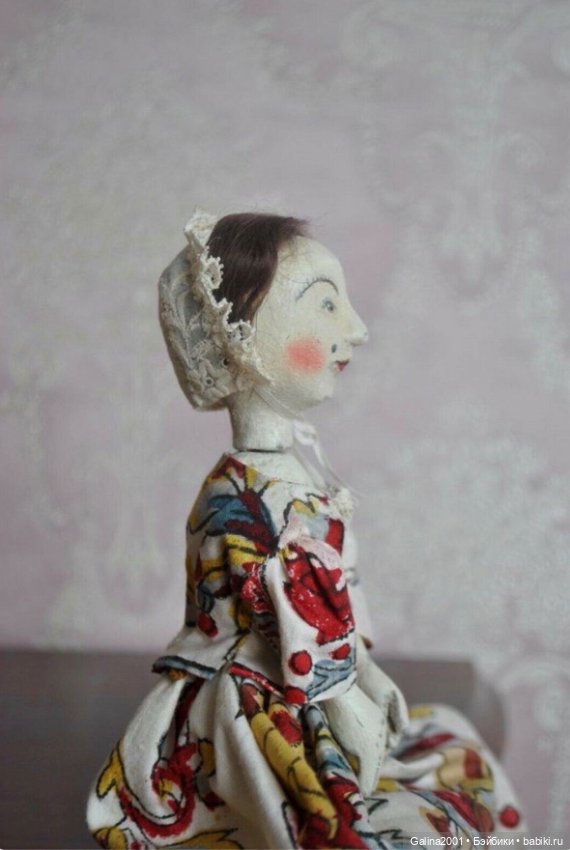 Кукла-реплика из дерева Леди Анна (фото 7)