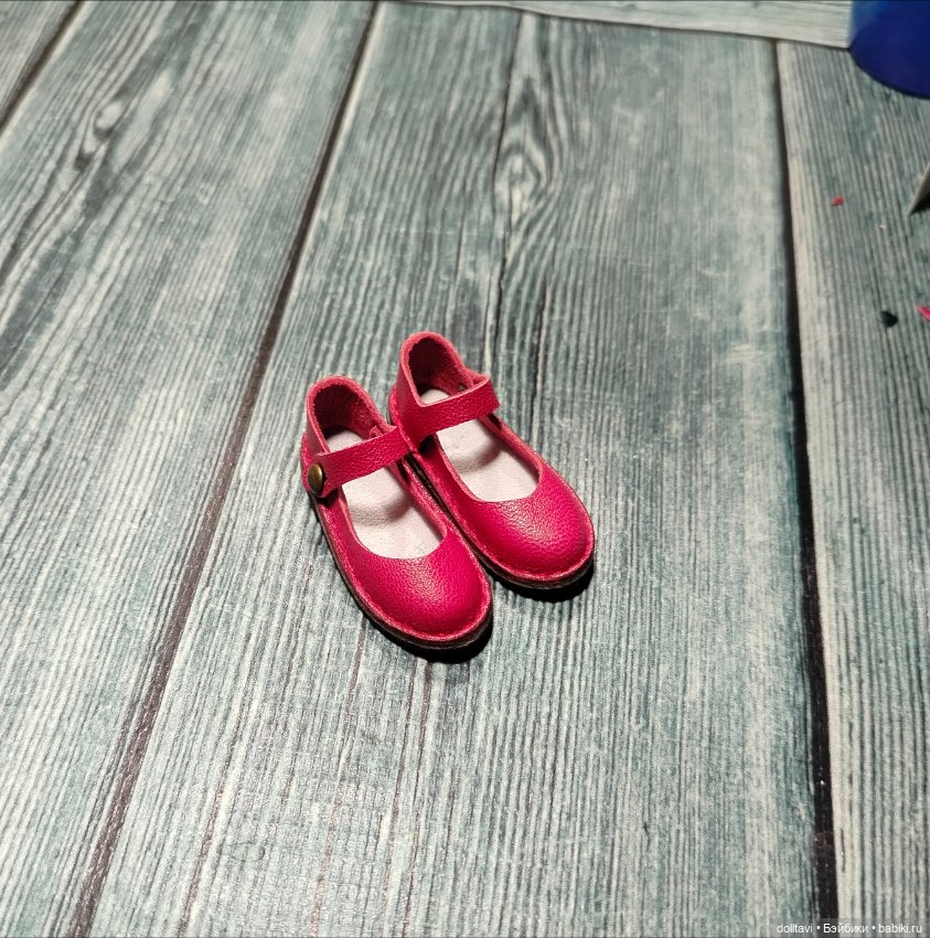 Туфли 4,3*1,6см — Обувь для кукол (фото 3)