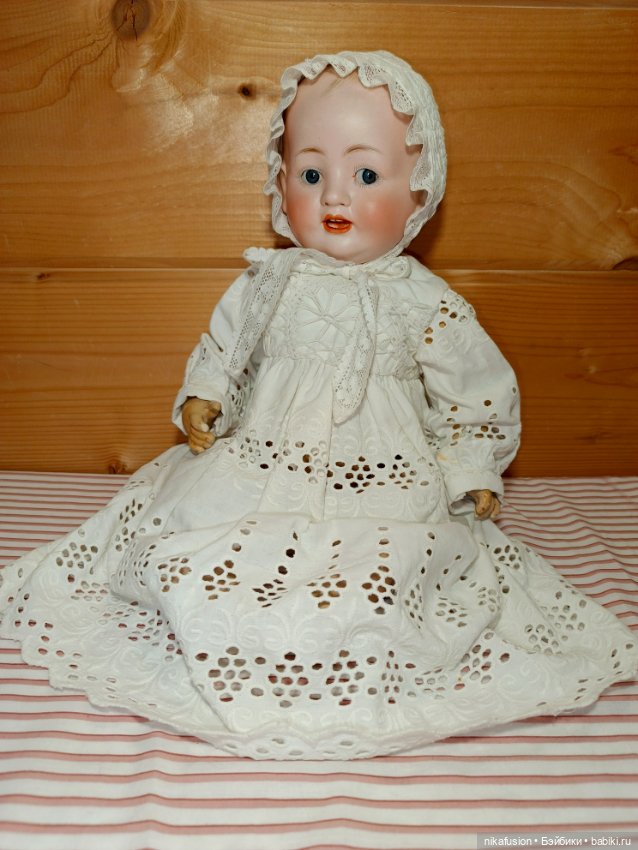 Крестильный костюм на пупса рост 40 см