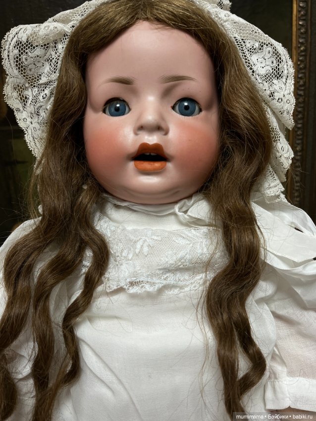 Очень редкая характерная кукла HANNA SCHÖNAU&HOFFMEISTER рост 64 см