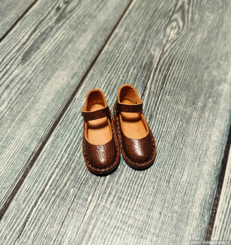 Туфли 4,3*1,6см — Обувь для кукол (фото 4)