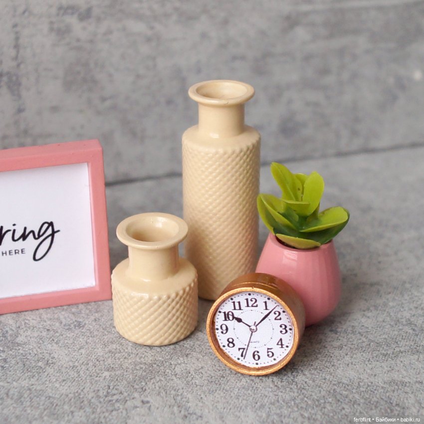 Набор декора №2 в масштабе 1:6 (фото 2)