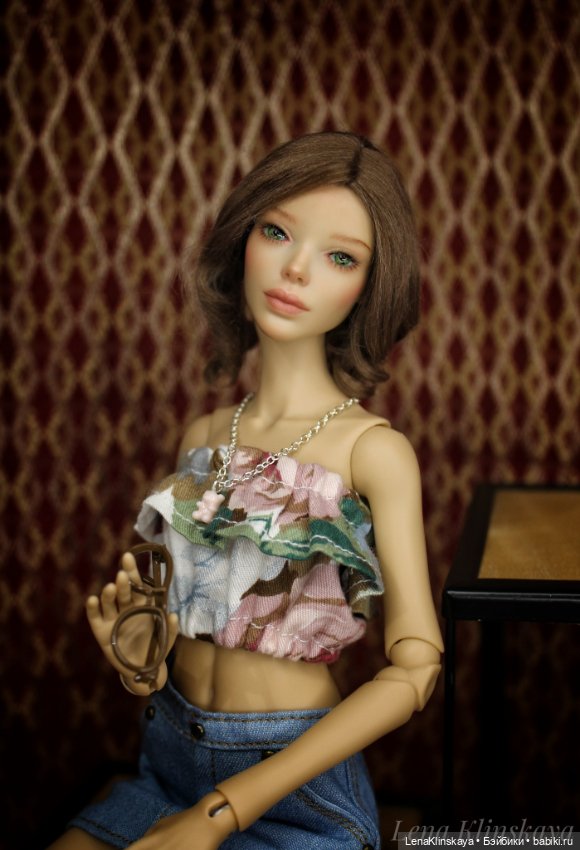 Кукла БЖД Алиса Glacedolls голова (фото 5)