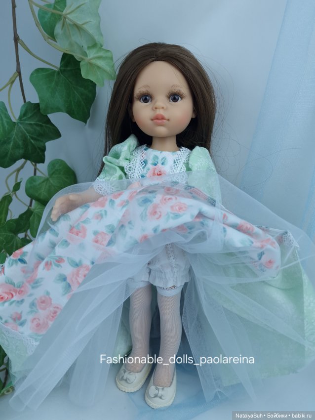 Винтажное платье для кукол Paola Reina (фото 8)