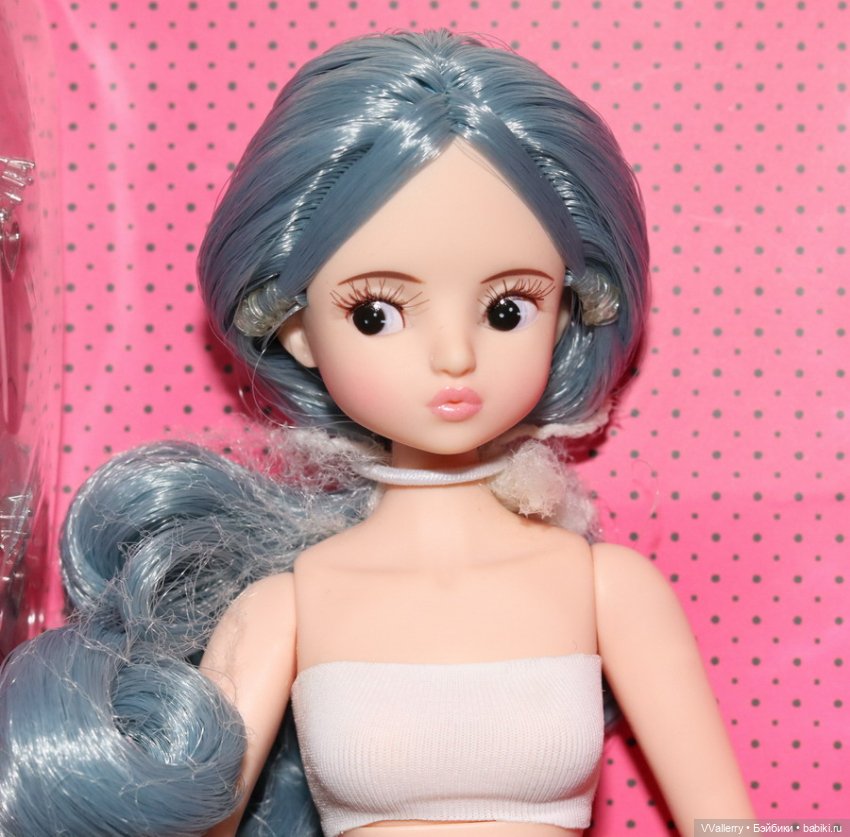 Super Mico Troublemaker white skin (blue hair) (фото 2)