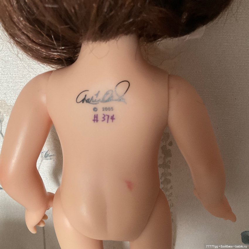 Анечка в клеточку — Коллекционные куклы