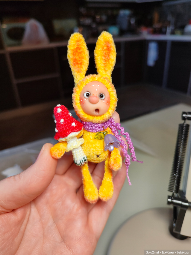 Игрушка для игрушки,зайка (фото 2)