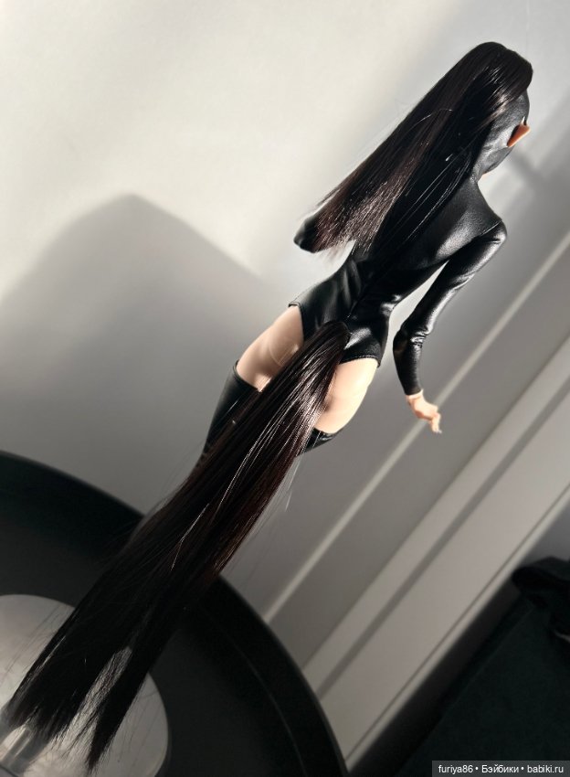 Комплект из кожи: Боди и чулки «Лошадка» (фото 3)