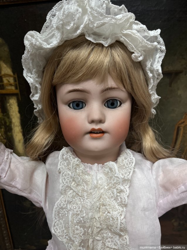 Антикварная кукла Simon Halbig 1078/12 рост 66 см (фото 7)