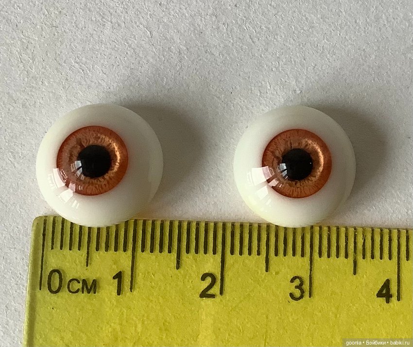 Глаза уретан 13.5мм — Глаза для BJD (фото 2)