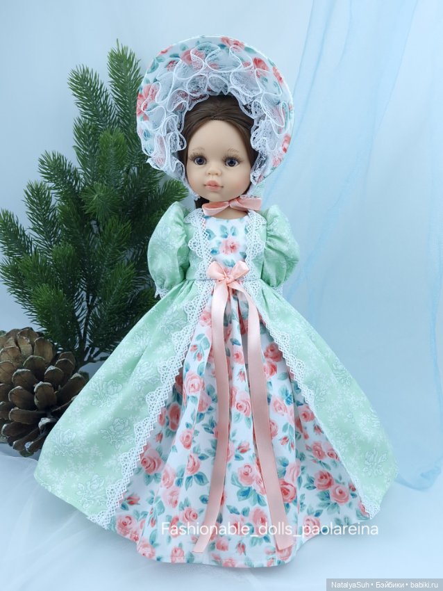 Винтажное платье для кукол Paola Reina (фото 3)