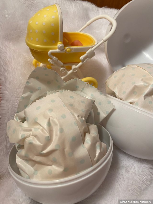 Zuru my mini baby желтая коляска с малышом (фото 2)