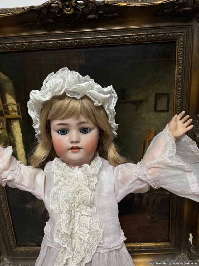 Антикварная кукла Simon Halbig 1078/12 рост 66 см (фото 3)