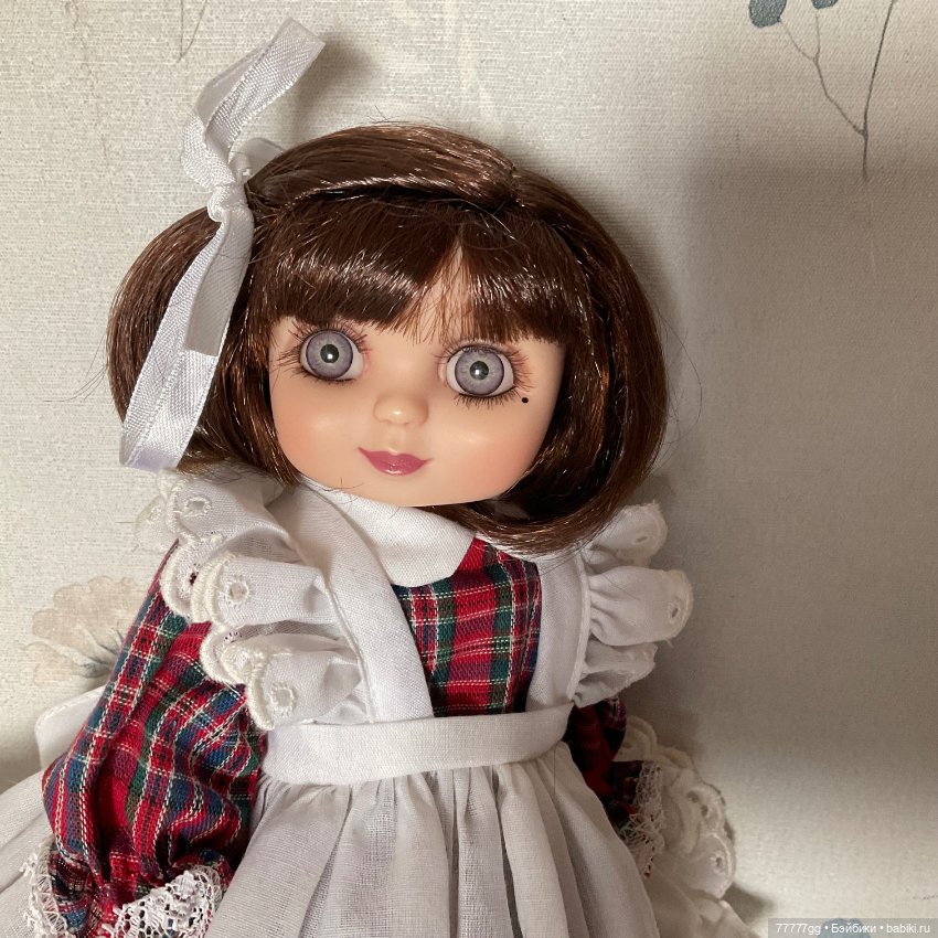 Анечка в клеточку — Коллекционные куклы (фото 5)