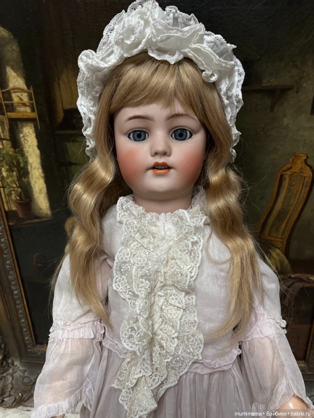 Антикварная кукла Simon Halbig 1078/12 рост 66 см (фото 10)