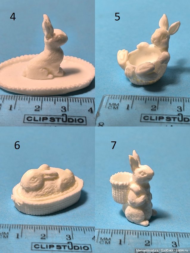 Кукольная посуда, масштаб 1:6, 1:12 (фото 8)