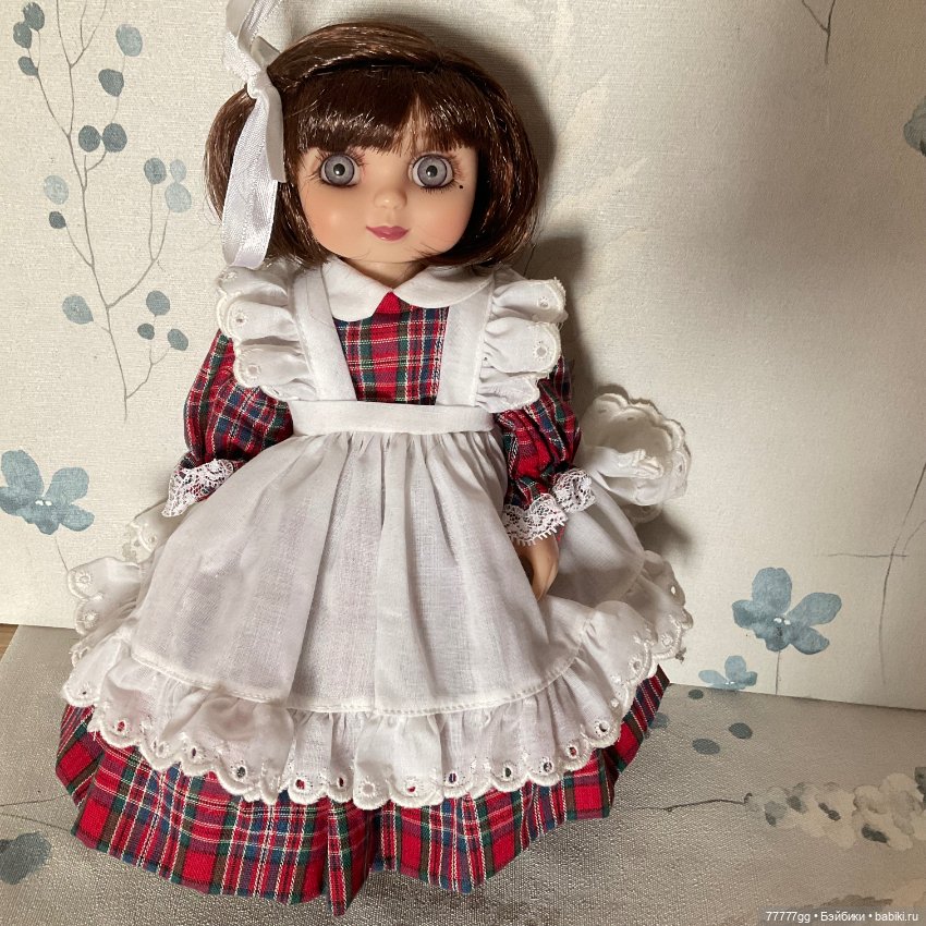 Анечка в клеточку — Коллекционные куклы (фото 3)
