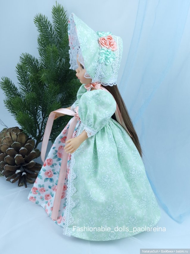 Винтажное платье для кукол Paola Reina (фото 5)
