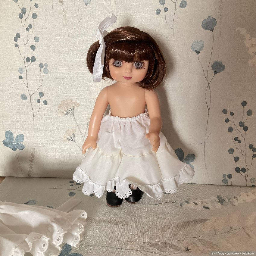 Анечка в клеточку — Коллекционные куклы (фото 8)