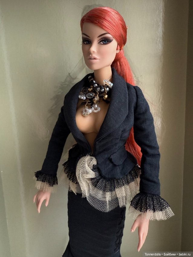 Кукла Vanessa Perrin Obsidian Society Ванесса Перрон Обсидиан Integrity Toys Fashion Royalty 2006 (фото 5)
