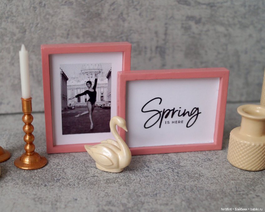 Набор декора №2 в масштабе 1:6 (фото 4)