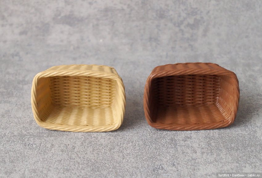 Кукольные корзинки №3 (масштаб 1:6) (фото 4)