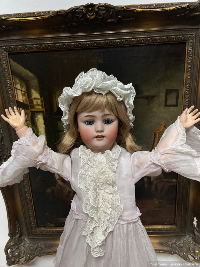 Антикварная кукла Simon Halbig 1078/12 рост 66 см (фото 4)
