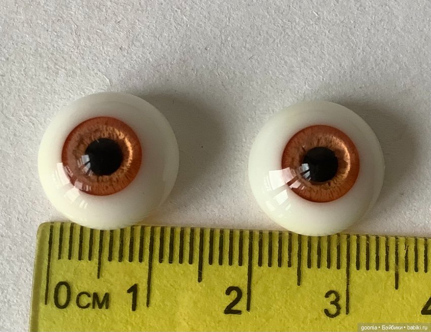 Глаза уретан 13.5мм — Глаза для BJD (фото 3)