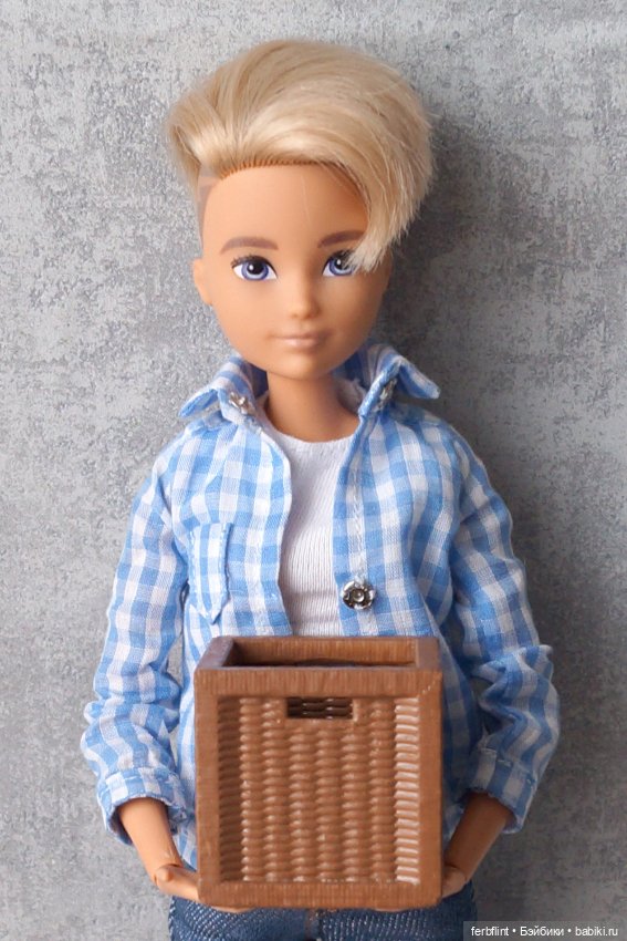 "Плетёные" ящики в масштабе 1:6 (фото 5)