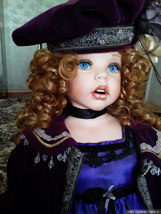 Красавица Ловели — Фарфоровые куклы (фото 7)