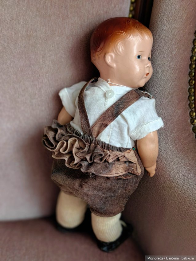 Антикварная кукла Свистун (фото 9)