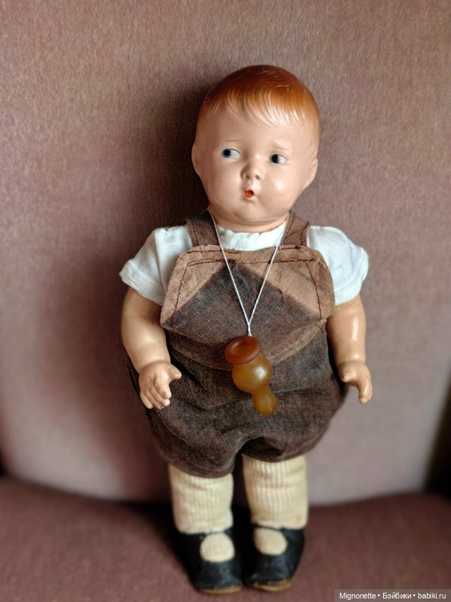 Антикварная кукла Свистун (фото 7)