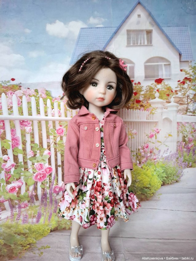 Куртка джинсовая — Одежда для кукол