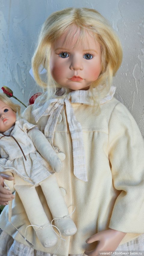 Белокурая красавица Sahra-Richel( Сара-Рейчел) со своей куколкой Patti от Hildegard Gunzel и WPM (фото 6)
