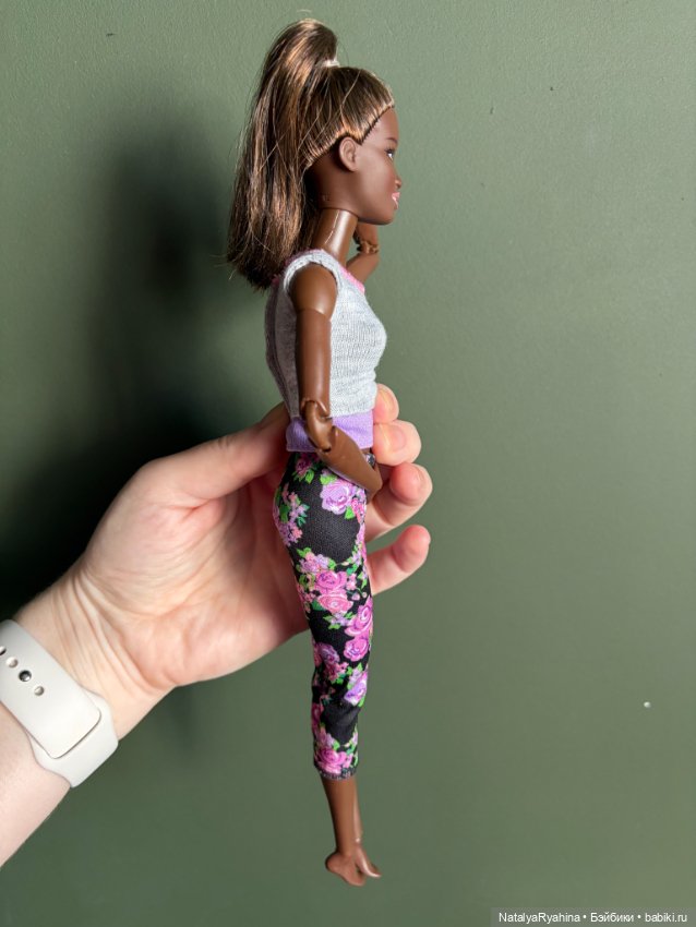 Барби йога Ким FTG83 dark afro (фото 4)