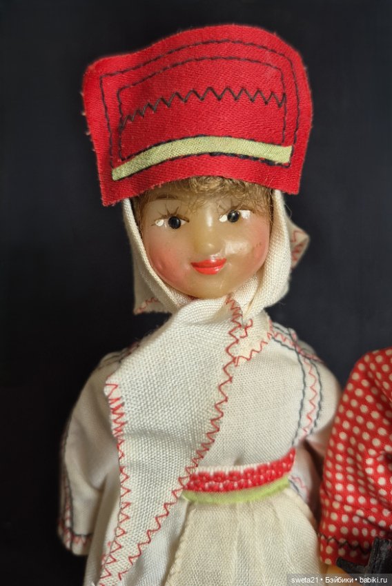 Куклы СССР из серии "Народные Гуляния» Марийские (продажа лотом) (фото 4)