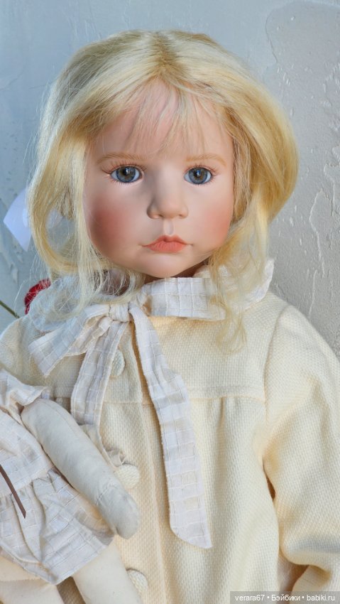 Белокурая красавица Sahra-Richel( Сара-Рейчел) со своей куколкой Patti от Hildegard Gunzel и WPM (фото 3)