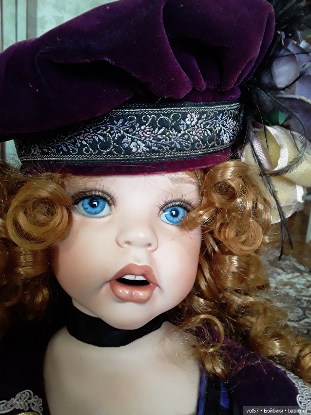 Красавица Ловели — Фарфоровые куклы (фото 6)