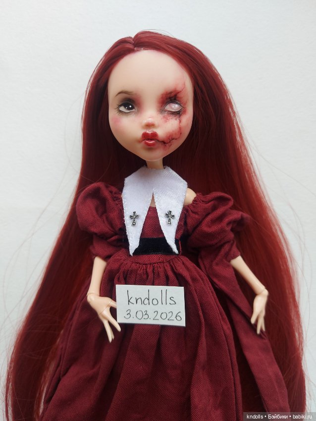 Ооак "Новообращенная" — ООАК (кастом куклы) (фото 7)
