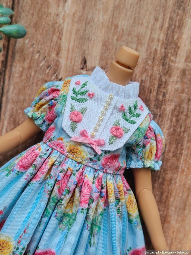 Одежда для кукол 1/6 (Blythe, Pullip, Landoudou, Monsterhigh, Poppy Parker) - платье 27 (фото 2)