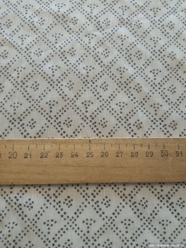 Ткань с каймой не хб для кукольного рукоделия