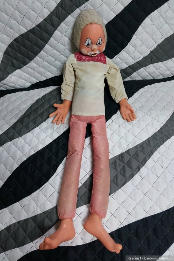 Клоун ссср — Винтажные куклы и игрушки детства