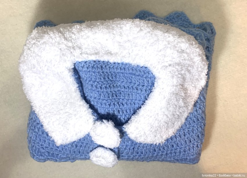 Вязаный комплект для реборн 55-60 см (фото 5)