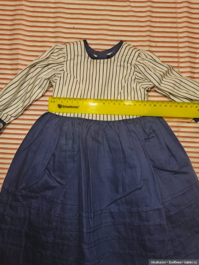 Морской костюм на куклу ростом 63-68 см (фото 6)