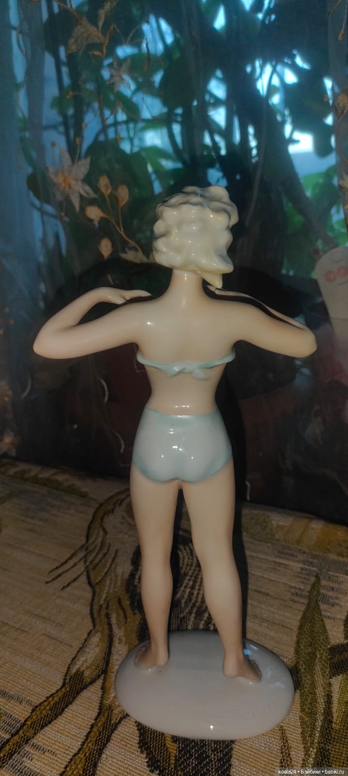 Статуэтка Германия Unterweissbach Девушка Спортсменка Гимнастка (фото 3)