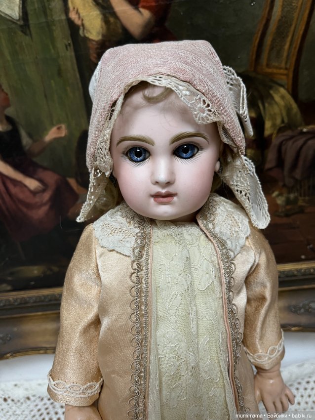 Антикварная француженка Bebe JUMEAU 7 Рост 44 см